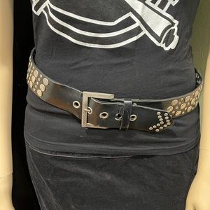 Grommet Stud belt, womens, punk rock, Torrid size 1, size 14 and 16